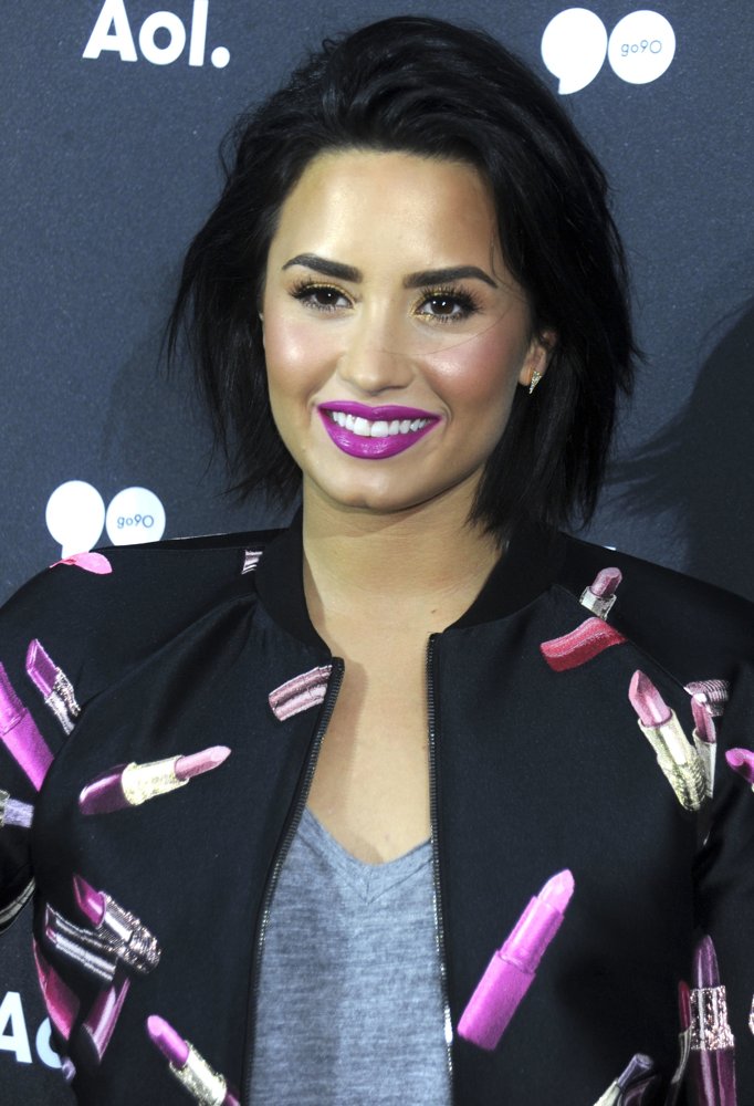Demi Lovato;<br>AOL NewFront 2016 - Red Carpet Arrivals
